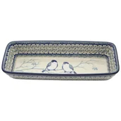 Formy do ciast - FOREMKA Forma do ciasta Naczynie do zapiekania 31 cm - Ceramika Artystyczna Bolesławiec - miniaturka - grafika 1