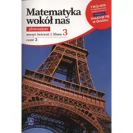 Podręczniki dla gimnazjum - WSiP Matematyka wokół nas 3 Zeszyt ćwiczeń Część 2 - Barbara Podobińska, Teresa Przetacznik-Dąbrowa - miniaturka - grafika 1