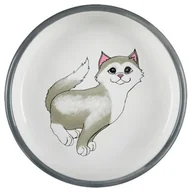 Miski dla psów - Trixie Miseczka porcelanowa z motywem dla ras krótkonosych XL - miniaturka - grafika 1