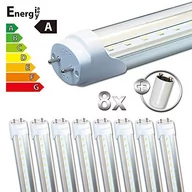 Świetlówki - Osram LEDVero LDLM160 LED SMD typu T8 G13, 8 sztuk, z przezroczystą osłoną, długość 60 cm, moc 8 W, barwa światła biała neutralna, 4500 K, strumień świetlny 800 lm, gotowe do montaż - miniaturka - grafika 1