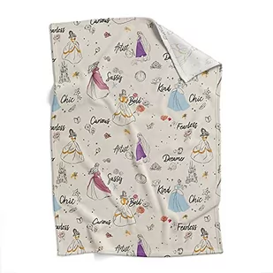 Disney Princess Tales polar narzuta, jeden rozmiar, 100% poliester - Koce i narzuty dla dzieci - miniaturka - grafika 1