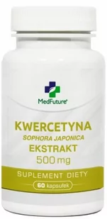 Kwercetyna (Sophora Japonika) - ekstrakt 500 mg - 60 kapsułek MEDFUTURE - Przeziębienie i grypa - miniaturka - grafika 1