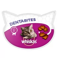 Suplementy i witaminy dla kotów - Whiskas Dentabites, z kurczakiem - 40g - miniaturka - grafika 1