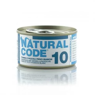 Natural Code 10 Tuńczyk I Młode Ryby - Mokra Karma Dla Kota - Puszka 85G - Mokra karma dla kotów - miniaturka - grafika 1