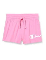 Spodenki damskie - Champion Dziewczęce i dziewczęce szorty z logo Legacy American Classics Hot Pink, 15-16 lat - miniaturka - grafika 1