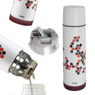 Termos ze stali szlachetnej 500ml korek klik REER - Termosy - miniaturka - grafika 1