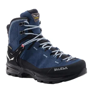 Buty trekkingowe damskie Salewa MTN Trainer 2 Mid GTX granatowe 00-0000061398 - Buty trekkingowe damskie - miniaturka - grafika 1