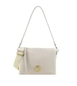 Torebki damskie - Klasyczna beżowa torebka Nobo z dwoma paskami - miniaturka - grafika 1