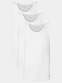 Koszulki męskie - Tommy Hilfiger Komplet 3 tank topów UM0UM03179 Biały Slim Fit - miniaturka - grafika 1