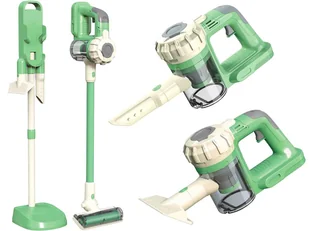 PIONOWY ODKURZACZ Dla Dzieci INTERAKTYWNY BEZPRZEWODOWY + STOJAK i Końcówki - Zabawy w naśladowanie dorosłych - miniaturka - grafika 1