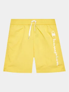 Champion Szorty kąpielowe 306107 Żółty Regular Fit - Spodenki damskie - miniaturka - grafika 1