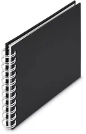 Albumy fotograficzne - Hama Fine Art Spiral NewBlack 18,5x15 30 białe stron 9872 - miniaturka - grafika 1