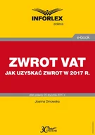 E-booki - prawo - Jak w 2017 r. uzyskać zwrot VAT - miniaturka - grafika 1