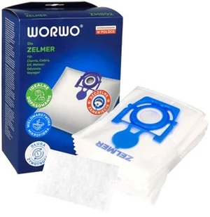 Worki do odkurzacza Zelmer Odyssey Meteor 2 Elf Aquawelt ZMB02 12 szt - Worki do odkurzaczy - miniaturka - grafika 1