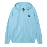 Odzież taktyczna i umundurowanie - Bluza rozpinana z kapturem PITBULL Heavy Weight 220 Coolmax Pique Rockey '25 - Jasnoniebieska - miniaturka - grafika 1