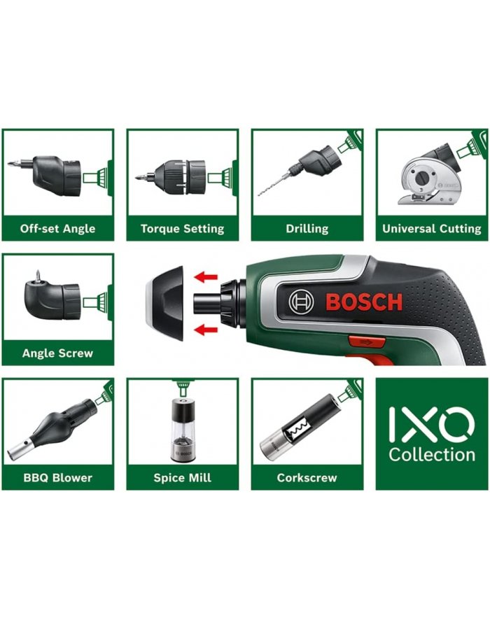Bosch IXO 7 Set, 3,6 V Wkrętarka akumulatorowa