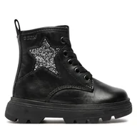 Buty dla dziewczynek - Kozaki Geox B Kiddartah Girl B465YA 085EW C9999 M Czarny - miniaturka - grafika 1