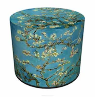 Fotele i krzesła ogrodowe - Intesi Pufa ogrodowa Japandi MOOD - miniaturka - grafika 1