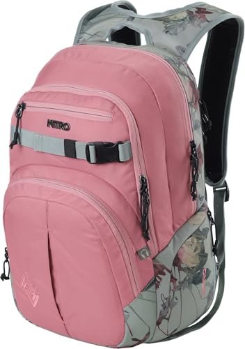 Nitro Chase Plecak szkolny z organizerem szkolnym z kieszenią na laptopa 17