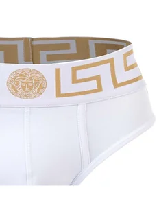 Versace Slipy AU10027 1A10011 Biały - Majtki damskie - miniaturka - grafika 1