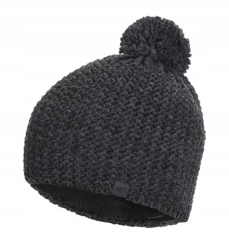 4F GRUBA WEĹNIANA CZAPKA ZIMOWA CAM015 / rozm L