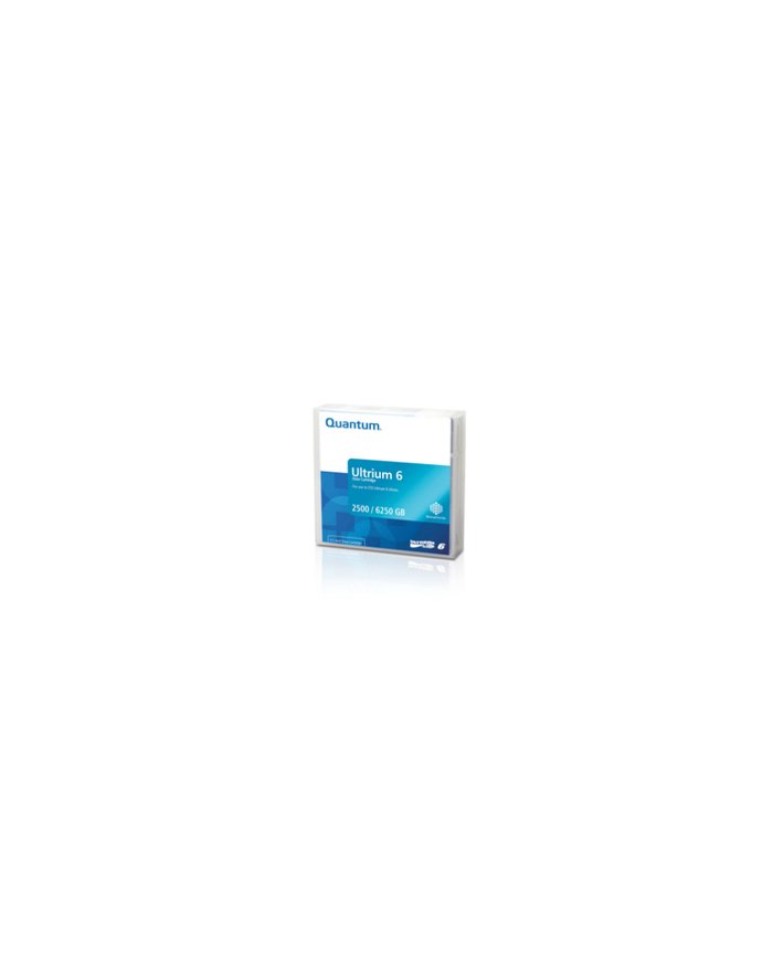 Quantum data cartridge, LTO Ultrium 6 LTO-6 WORM. Must order in multiples of 20. MR-L6MQN-02