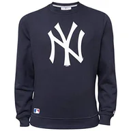 Bluzy męskie - New Era bluza męska MLB Crew Sweat NY Yankees - xl - miniaturka - grafika 1