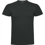 Koszulki męskie - T-shirt Męski Bawełniany Koszulka męska ROLY Braco CA6550 DARK LEAD 2XL - miniaturka - grafika 1