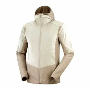 Bluza Salomon Outline All Season Hybrid Roasted Cashew - Bluzy sportowe męskie - miniaturka - grafika 1