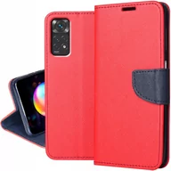 Etui i futerały do telefonów - TFO Etui Smart Fancy do Xiaomi Redmi Note 11s 4G czerwono-granatowe - miniaturka - grafika 1