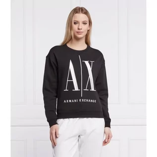 Bluzy damskie - Armani Exchange Bluza | Regular Fit - grafika 1