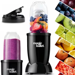 Nutribullet MBR04B Czarny - Blendery kielichowe - miniaturka - grafika 1