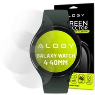 Filtry prywatyzujące - 3x Folia hydrożelowa Alogy Hydrogel do Samsung Galaxy Watch 4 40mm - miniaturka - grafika 1