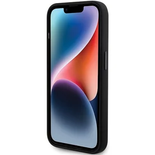 Etui Karl Lagerfeld KLHCP15XSMHKNPK Apple iPhone 15 Pro Max Silicone Ikonik Metal Pin czarny/black - Etui i futerały do telefonów - miniaturka - grafika 6