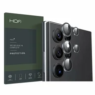 Szkła hartowane na telefon - Hofi Szkło hartowane na obiektyw CamRing Pro+ do Samsung Galaxy S22 Ultra Czarny - miniaturka - grafika 1
