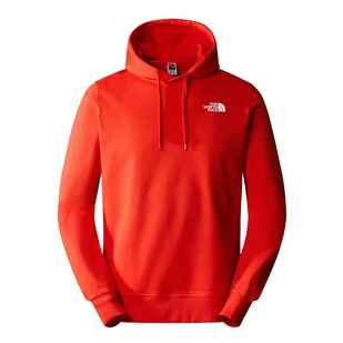 Bluza The North Face Drew Peak 0A2S5715Q1 - czerwona - Bluzy sportowe męskie - miniaturka - grafika 1