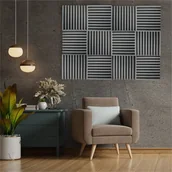 Inne akcesoria studyjne - DNA AM4 GY panel akustyczny zestaw 12 szt. szary - miniaturka - grafika 1