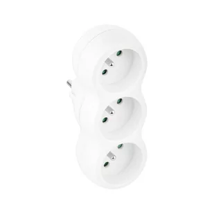 Elgotech Rozgałęźnik wtyczkowy 3-gniazda z/u R-30CA R-30CA - Rozgałęźniki - miniaturka - grafika 2