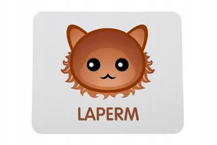 Podkładka pod mysz z kotem LaPerm - Podkładki pod mysz - miniaturka - grafika 1