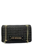 Torebki damskie - Love Moschino JC4242PP0IKC100A, Torba Na Ramię Kobieta, Czarny, Czarny - miniaturka - grafika 1