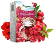 Herbata - ŻURAWINĄ MALINA DZIKA RÓŻA GŁÓG FIX 20szt*2g Poprawia Nastrój HERBAPOL - miniaturka - grafika 1