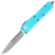 Noże - Nóż automatyczny OTF Microtech UTX-85 S/E Turquoise Aluminium, Stonewashed M390 (231-10TQ) - miniaturka - grafika 1