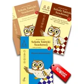 Poradniki hobbystyczne - Pakiet: Szkoła taktyki szachowej. Tomy 1-3 - miniaturka - grafika 1