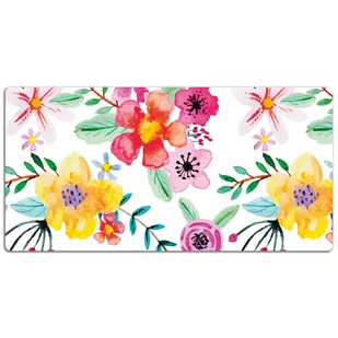 Mata ochronna na biurko Bajkowy ogród 120x60 cm - Podkładki na biurko - miniaturka - grafika 1