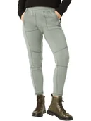 Spodnie sportowe damskie - Timezone Spodnie dresowe w kolorze zielonym - miniaturka - grafika 1