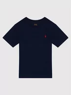 Koszulki dla chłopców - Ralph Lauren Polo T-Shirt 323832904037 Granatowy Regular Fit - miniaturka - grafika 1
