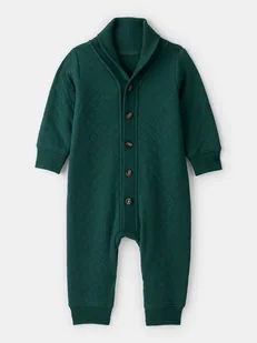 carter's Rampers w kolorze zielonym - Pajacyki dla niemowląt - miniaturka - grafika 1