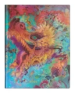 Kalendarze - Kalendarz dzienny Flexi ultra 2025 Humming Dragon - Paperblanks - miniaturka - grafika 1