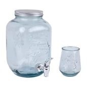 Dzbanki i imbryki - Zestaw beczek do picia ze szklankami 4 sztuki Juego – Ego Dekor - miniaturka - grafika 1