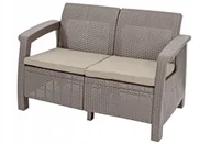 Sofy ogrodowe - Keter Corfu Love Seat Sofa - miniaturka - grafika 1